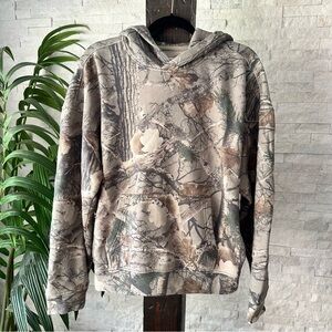HOLISTER Tree Branch Camo “Boxy Fit” Hoodie Size M